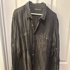 Men’s long sleeve button down